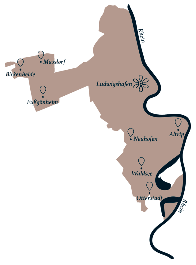 SAPV vitaLu Versorgungsgebiet: Birkenheide, Maxdorf, Fußgönheim, Ludwigshafen, Neuhofen, Altrip, Waldsee, Otterstadt